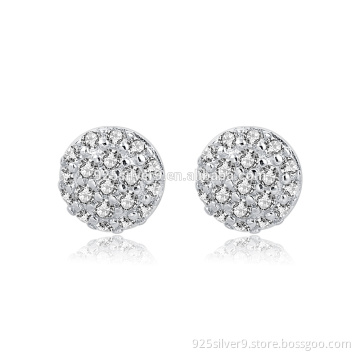 925 sterling silver cubic zirconia earings